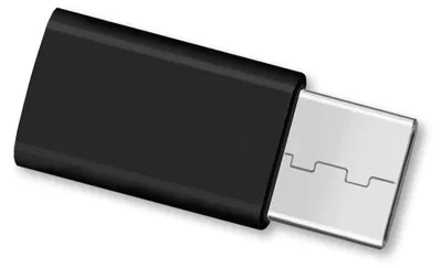Produktbild von USB-C Adapter für Smartphone Tablet Handy Micro USB Buchse auf USB Typ C Stecker