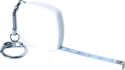 Produktbild von Bleimaßband 1m x 6mm, weiß - ohne Aufdruck - Packung mit 1 Stück