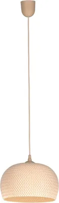 Obrázok produktu pre Závesná lampa Boho, béžová, 1xE27x60W, plast, rozmery: 105x28x28 cm, IP20, Kaja