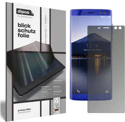 Produktbild von Schutzfolie für Doogee BL12000 Blickschutzfolie matt Folie Display Schutz dipos