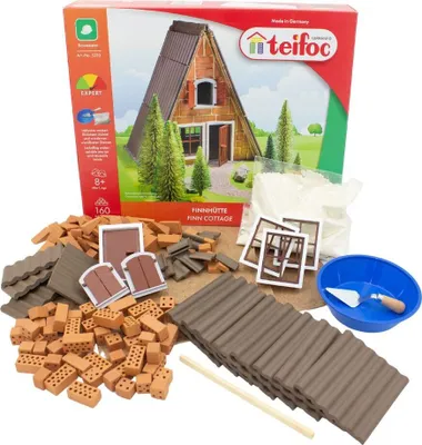 Produktbild von Teifoc Steinbaukasten Finnhütte 5230