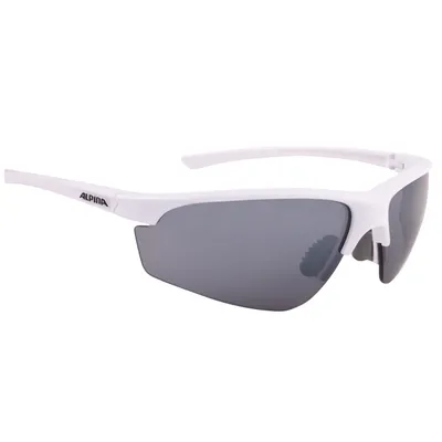 Produktbild von Alpina Sonnenbrille Tri-Effect 2.0 Sportbrille / Fahrradbrille mit Wechselgläsern, Rahmenfarbe:Weiss