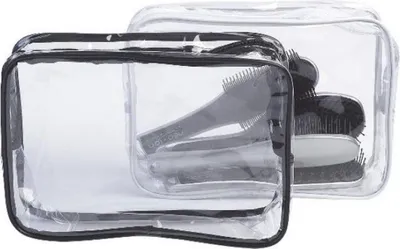 Produktbild von Sibel Toilettenbag PVC transparent 26,5x18x9 cm
