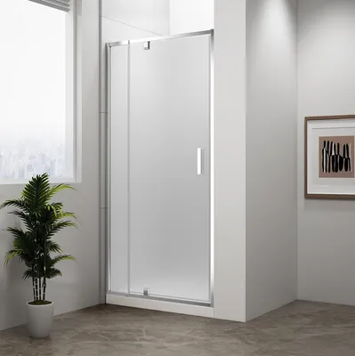 Produktbild von Polysan EASY Drehduschtür 760-900mm, Brick Glas
