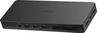 Obrázek produktu pro ASUS Triple 4K Thunderbolt 4 Dock DC500, Kabel, Thunderbolt 4, 96 W, 10,100,1000,2500 Mbit/s, Černá, MicroSD (TransFlash), SD