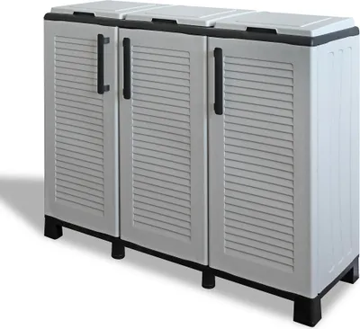 Obrázok produktu pre Skriňa na triedenie odpadu Linea Family 3dv/3dvere