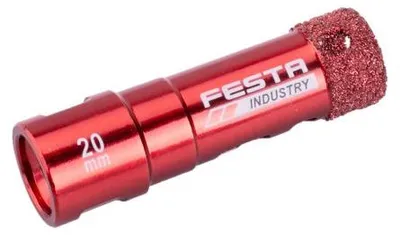 Obrázok produktu pre Korunka vykružovacia diamantová 20 mm M14 Festa Industry