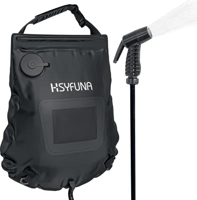 Produktbild von Campingdusche 5 Gallonen Solardusche Temperaturanzeige 45°C Handheld-Modus