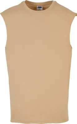 Image de T-shirt pour homme Urban Classics Open Edge Sleeveless Tee unionbeige - XXL
