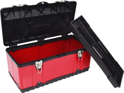 Obrázek produktu pro KS TOOLS Plastový box na nářadí z ocelového plechu, 582x298x255mm - 850.0345