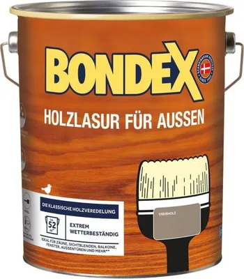 Produktbild von Bondex Holzlasur 4 L treibholz