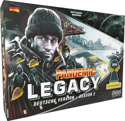 Obrázek produktu pro Asmodee Pandemic Legacy: Season 2, Stolní hra, Ekonomická simulace, 13 rok/roky