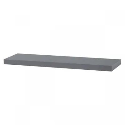 Obrázek produktu pro Autronic Nástěnná polička 90 cm, šedá - vysoký lesk P-013 GREY