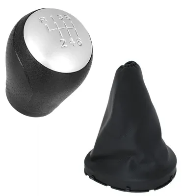 Produktbild von Schaltknauf Schaltmanschette Rahmen 6-Gang für Nissan Qashqai J10 2006-2013