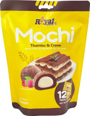 Produktbild von Royal Family Mochi Tiramisu and Creme 180g