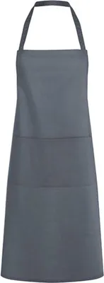 Produktbild von Karlowsky LS7 | Latzschürze Denmark - 75 x 95 cm - Waschbar bis 95°C - Farbe: Anthracite (ca. Pantone 432C) - Größe: 75 x 95 cm