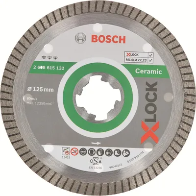 Image de Bosch Accessories 2608615132 Diamanttrennscheibe Durchmesser 125 mm 1 St.