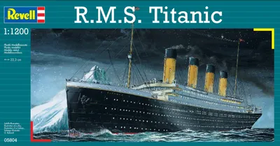 Obrázok produktu pre Revell R.M.S. Titanic, Model námornej lode, Montážna sada, 1:1200, R.M.S. Titanic, Plast, Pokročilé
