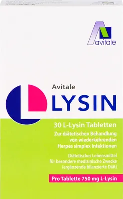 Produktbild von L-Lysin 750mg Tabletten, 30 St TAB