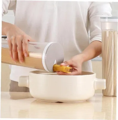 Produktbild von Multifunktionale Spaghetti-Box mit Besteck und Aufbewahrungsbehälter für Nudeln