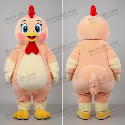 Produktbild von Weiche, MASTICOT runde Hühner-Maskottchen-Kostüm