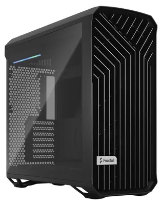 Zdjęcie produktu dla Fractal Design Torrent , Tower, PC, Czarny, ATX, EATX, ITX, micro ATX, SSI CEB, Szkło hartowane, Gaming