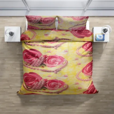 Produktbild von Top textil Kreppblätter - Rose