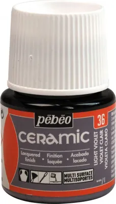 Produktbild von Pebeo Keramikfarbe, 45 ml, 36 Hellviolett
