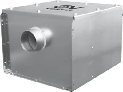 Immagine prodotto di Ventilatore centrifugo insonorizzato Vort QBK Quiet 250 fino a 1558 m³/h
