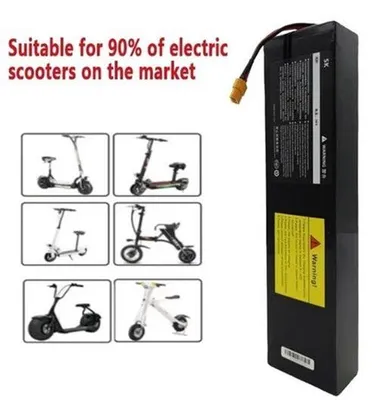 Productafbeelding van Oplaadbare Li-ion batterij - XT60 aansluiting - 1000W - 36V - 100000mAh - Voor elektrische voertuigen