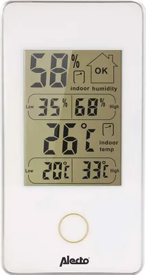 Immagine prodotto di Alecto WS-75 - Termometro / igrometro digitale, bianco