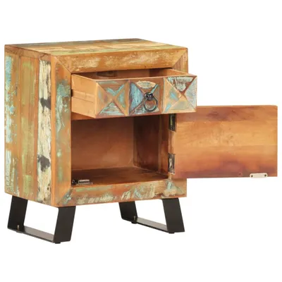 Immagine prodotto di Comodino 40x30x50 cm Legno massiccio riciclato