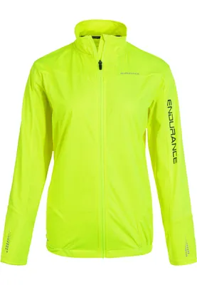 Productafbeelding van ENDURANCE fietsshirt ZIVA met reflecterende details, kleur: veiligheidsgeel, maat: 38