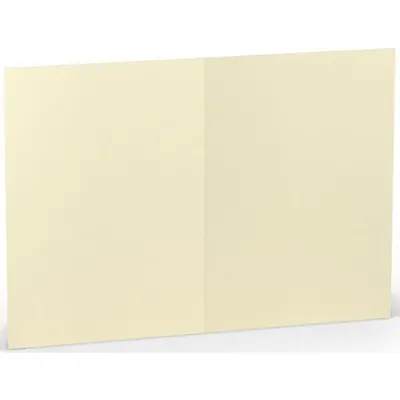 Produktbild von Doppelkarten A6 220g/qm chamois VE=5 Stück