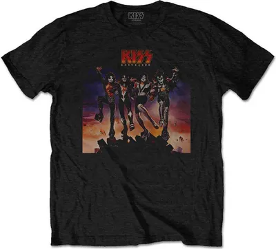 Produktbild von Kiss Destroyer Black 2XL T-Shirt