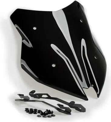 Produktbild von Puig Sport Bmw S1000xr 2025 Kurze Windschutzscheibe Schwarz Schwarz One Size