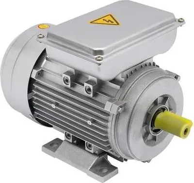 Produktbild von Elektromotor - Einphasen-AC-Motor - 240V 750W - Kupferwicklungen - IP55 - Hoher Wirkungsgrad - Aluminiumgehäuse - Für Industriemaschinen
