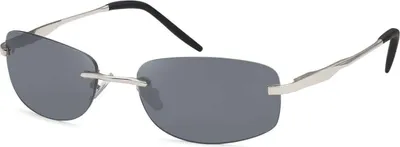 Produktbild von Gil Sonnenbrille Herren Desginer Metal Sonnen Sport Brillen Rechteck 100%UV400 30244 Silber-Schwarz
