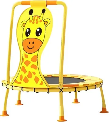 Produktbild von Kindertrampolin - Mini Rebounder - Aktive Spiele - Kinderfestes Design - 91 cm - Multicolor