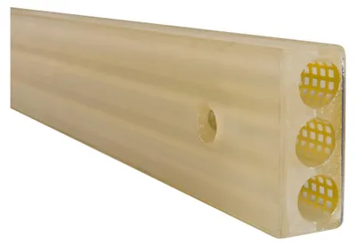 Produktbild von Moravia Rampenfender MORION 50 x 120 mm Länge 1000 mm mit eingegossener Stahllochplatte