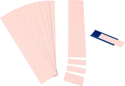 Produktbild von Einsteckkarten für 34mm Einsteckschiene 70x32mm rosa VE=90 Stück