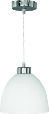 Produktbild von Reality|Trio Pendelleuchte nickel matt, Glas Opal weiß, D=20cm