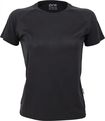 Produktbild von CONA SPORTS CSL01 | Damen Rainbow Ladies Tech Tee / - - Farbe: Black - Größe: XL