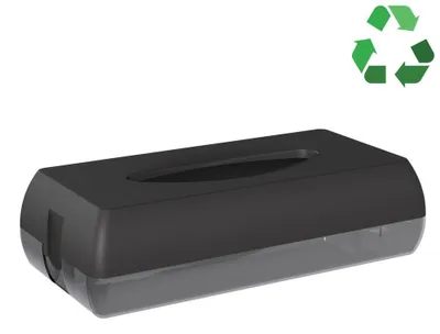 Obrázek produktu pro Zásobník na papírové ručníky ECOLORED 27x13x7cm, ABS, matná černá barva