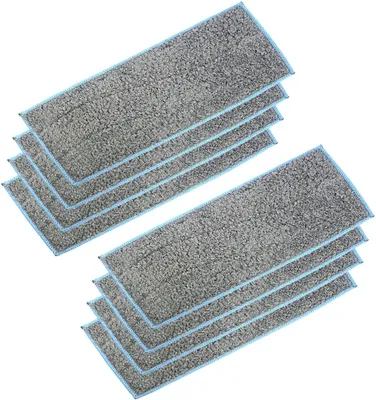 Image de INF Tampons de vadrouille pour iRobot Braava Jet m6/6012/6110/6112, paquet de 8 Gris