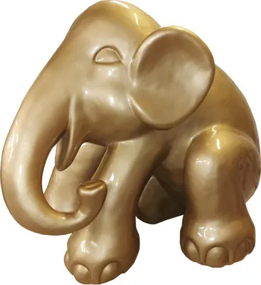 Produktbild von Garten Figur Statue Moderne Figuren Dekoration Elefant Deko Designer Skulpturen