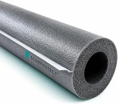 Produktbild von selbstklebende PE Rohrisolierung 1 m Ware Farbe grau : 15 x 13 mm Rohr x Isolierstärke: 15 x 13 mm
