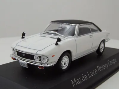 Produktbild von Mazda Luce Rotary Coupe 1969 weiß/schwarz Modellauto 1:43 Norev