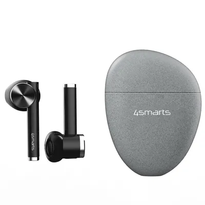 Produktbild von 4smarts Pebble, Kabellos, Musik, 8,4 g, Kopfhörer, Grau