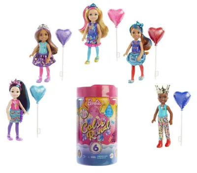 Image de Barbie Panenka Surprise Color Reveal Chelsea, assortiment, Mattel, référence GTT26